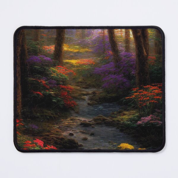 Item preview, A forest path with wildflowers designed and sold by JoepshLSio.