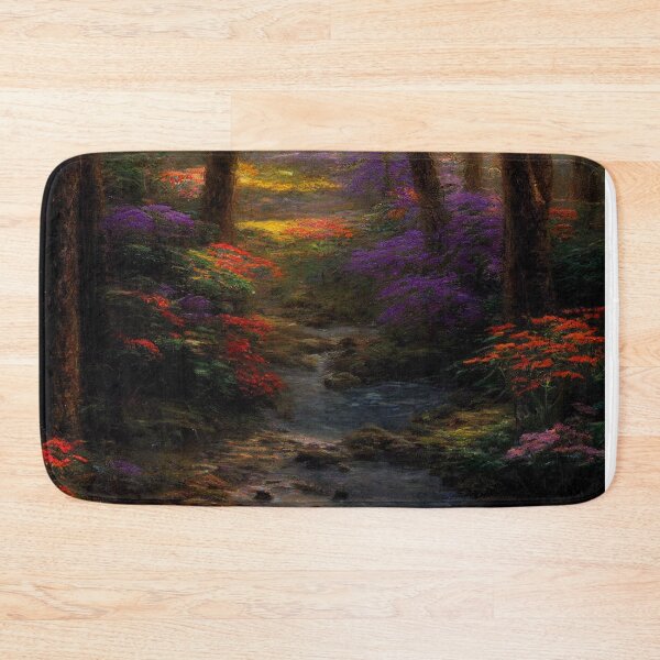 Item preview, A forest path with wildflowers designed and sold by JoepshLSio.