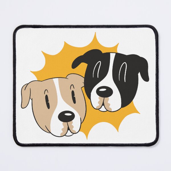 Item preview, Cartoon Dog Faces designed and sold by bennetthuskers.