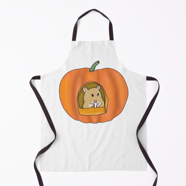 Item preview, Cute goldren gerbil in a pumpkin designed and sold by Becky-Marie.