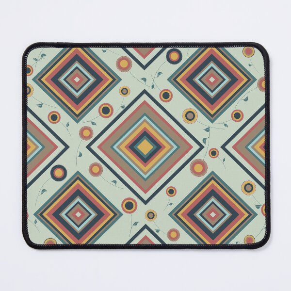 Item preview, Scandi Squares and Flowers designed and sold by TanglePatch.