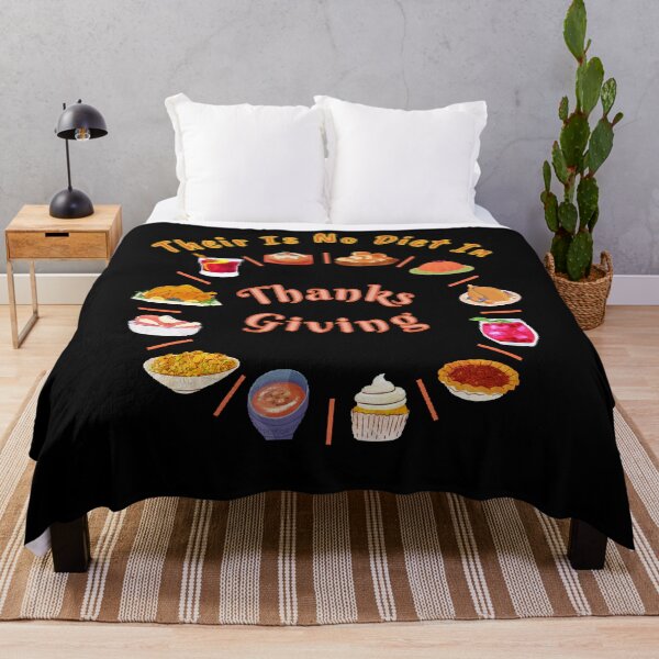 Item preview, There Is No Diet In Thanks Giving - Funny and Cute Quotes designed and sold by Designspot2020.