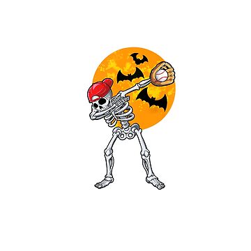 Baseball Skeleton Halloween Men Boys Baseball, Halloween Skeleton Baseball  Halloween Player Catcher Pitcher | Kids T-Shirt