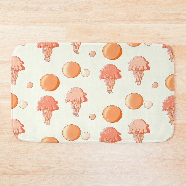 Artikelvorschau, Tangerine-Quallen mit Blasen entworfen und verkauft von TheFoxyWolfShop.