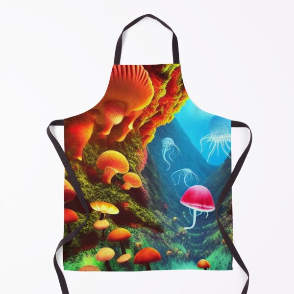 Item preview, The mystical realm of the Shrooms and Jellies designed and sold by TOPTRXXX.