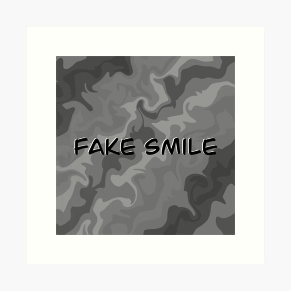 Reiruzuu on X: Fake smile #illustration #artwork #art #digitalart