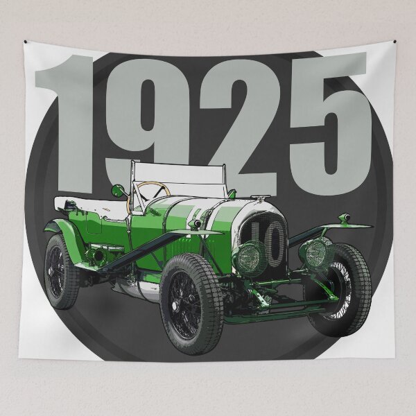 Item preview, Illustration 1925 Bentley Le Mans NR10 (ARTWORK) British ICON designed and sold by SketchNinja.