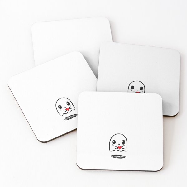 Item preview, Ghost holding a heart with a shadow designed and sold by thewrittenwyrd.