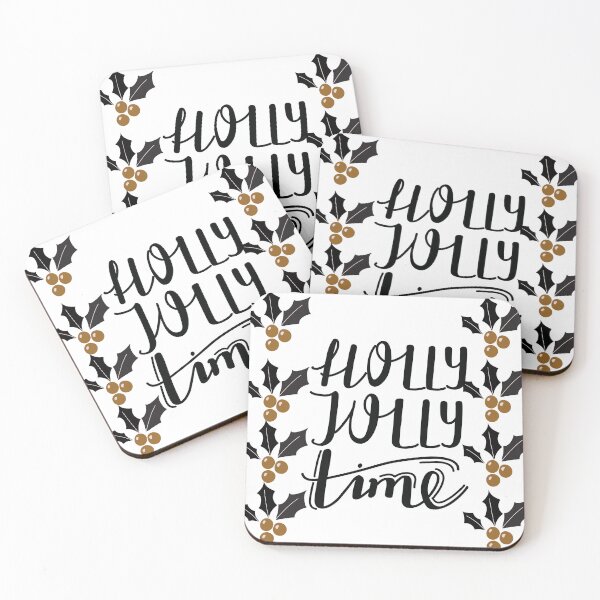 Item preview, Hollyjolly, merry Xmas, Christmasgifts, newyear, designed and sold by Lessonsprint.