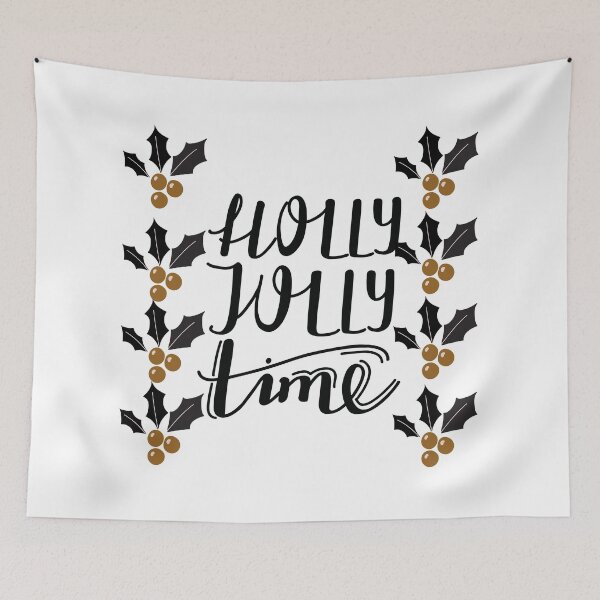 Item preview, Hollyjolly, merry Xmas, Christmasgifts, newyear, designed and sold by Lessonsprint.