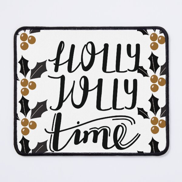 Item preview, Hollyjolly, merry Xmas, Christmasgifts, newyear, designed and sold by Lessonsprint.