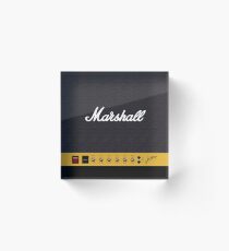 Retro Amp Amplifier Acrylic Block