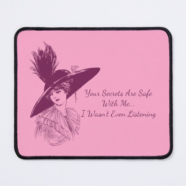 Item preview, Your Secrets are Safe with me… designed and sold by KellysComColors.