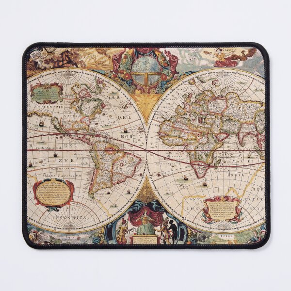 Item preview, Old World map designed and sold by thatstickerguy.