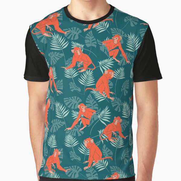 Monkey Forest Graphic T-Shirt