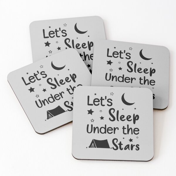Item preview, Let's sleep under the starts designed and sold by sams-eshophere.