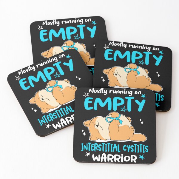 Item preview, Mostly running on Empty Interstitial Cystitis Warrior designed and sold by ElizabethS809.