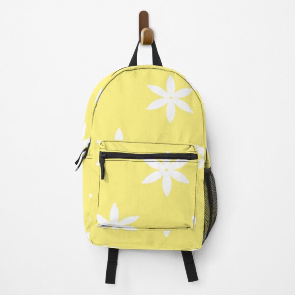 Item preview, Lemon yellow with white jasmine flowers designed and sold by HTPOP.