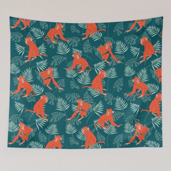Item preview, Monkey Forest designed and sold by Iker Paz Studio.