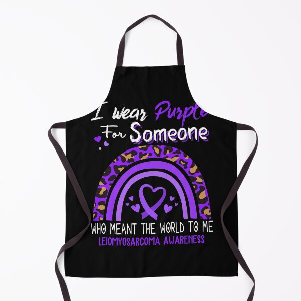 Item preview, Leiomyosarcoma Awareness I Wear Purple for Someone Who Meant The World To Me designed and sold by GennieShop.