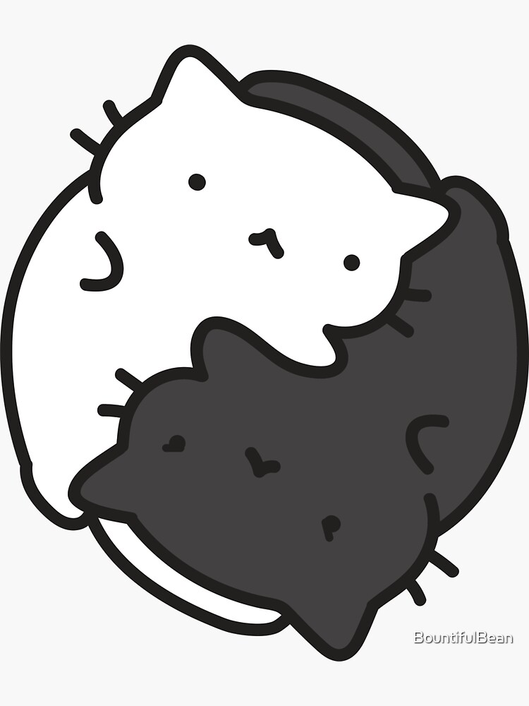 Thumbnail 3 of 3, Sticker, Marshmallow Bean and Peppercorn are Balanced designed and sold by BountifulBean.