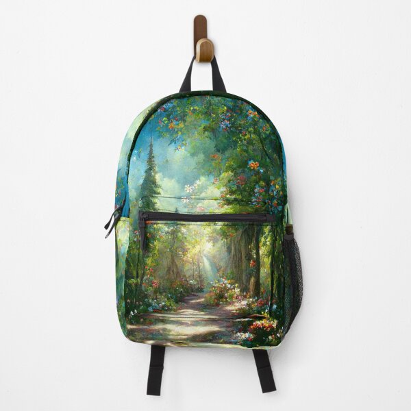 Item preview, A forest path with wildflowers designed and sold by JoepshLSio.