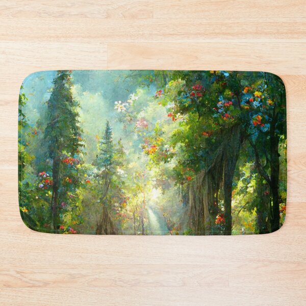 Item preview, A forest path with wildflowers designed and sold by JoepshLSio.