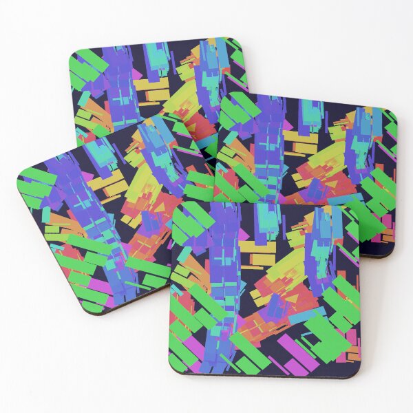 Item preview, Scrambled Rectangles Abstract designed and sold by Karen Simon.