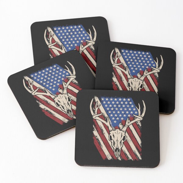 Item preview, Deer Season Hunter American Flag Funny Hunting Design designed and sold by absolutdesign.