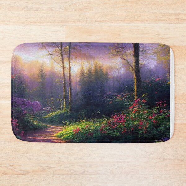 Item preview, A forest path with wildflowers designed and sold by JoepshLSio.
