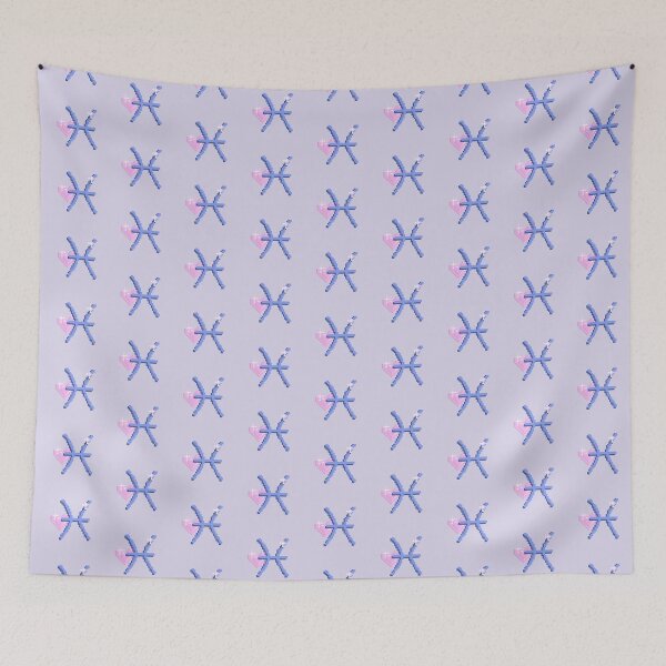 Item preview, Pixel Pisces Zodiac Sign designed and sold by pixel-chick.