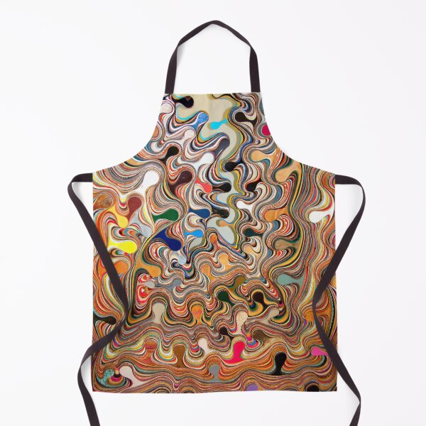 Item preview, Random colourful swirls with different layers designed and sold by janesg.