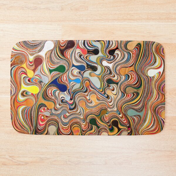 Item preview, Random colourful swirls with different layers designed and sold by janesg.