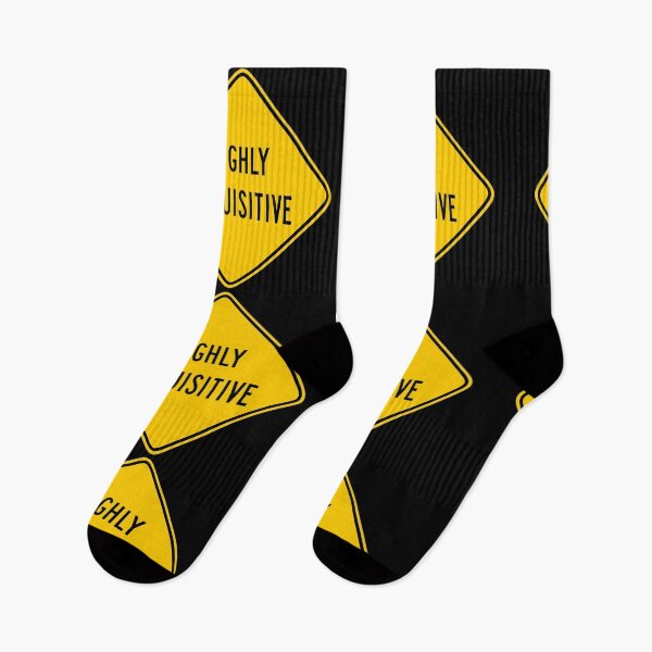 Item preview, Warning: Highly Inquisitive (dark background) designed and sold by ByMaSOLE.