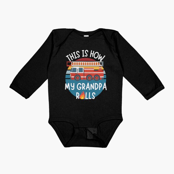 Item preview, Cute Firefighter Grandpa | Fun This Is How My Grandpa Rolls  designed and sold by DevlynnDesigns.