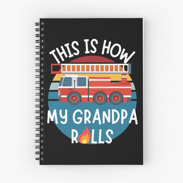 Item preview, Cute Firefighter Grandpa | Fun This Is How My Grandpa Rolls  designed and sold by DevlynnDesigns.
