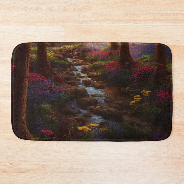Item preview, A forest path with wildflowers designed and sold by JoepshLSio.