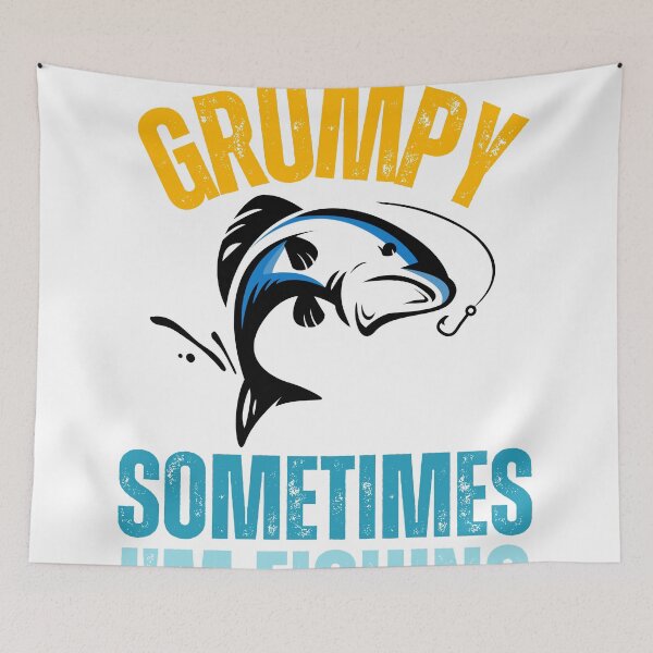 Item preview, I’m not always grumpy sometimes I’m fishing designed and sold by JoeyGrace.
