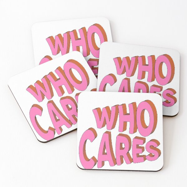 Item preview, who cares designed and sold by senarch.