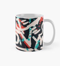 Street Art Graffiti Pattern Ink and Posca Mug