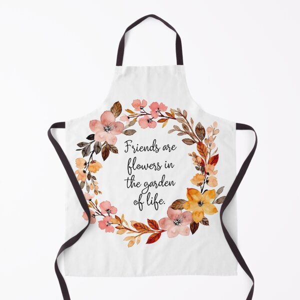 Item preview, Friends are Flowers in the Garden of Life (Transparent) designed and sold by santafespud.