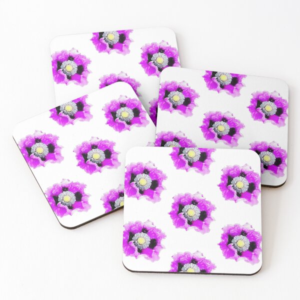 Item preview, Purple somniferum Poppy designed and sold by Floral-Art.