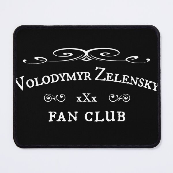 Item preview, Volodymyr Zelensky Fan Club Ukraine designed and sold by The Junto Shop.