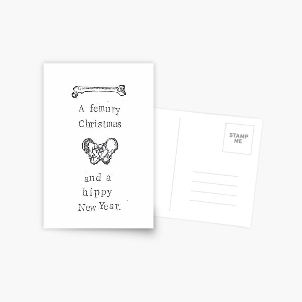 Item preview, A Femury Christmas And Hippy New Year designed and sold by BlueSpecsStudio.