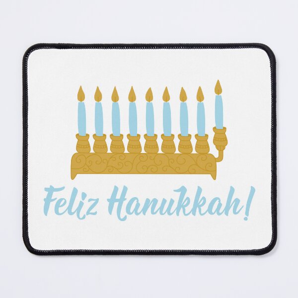 Artikelvorschau, Feliz Chanukka. Fröhliches Chanukka - portugiesischer Text. Beschriftung. entworfen und verkauft von pidzam4e.