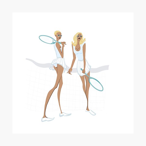 Item preview, Tennis Players designed and sold by UVAART.