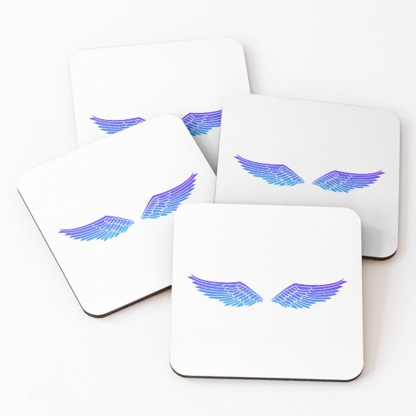 Item preview, Blue Purple Gradient Wings designed and sold by shopalluwant.