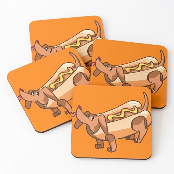 Item preview, Halloween Weiner Dog Mustard designed and sold by jibblyuniverse4.
