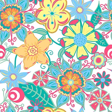 Artwork thumbnail, Spring Florals by LucyKateDesign