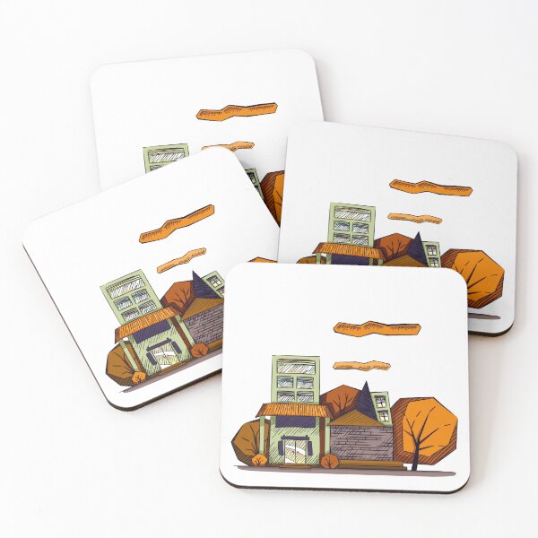 Item preview, Autumn town designed and sold by Arratnelly.